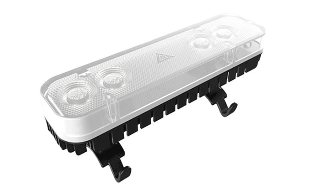 FL48 Red and Blue Flashing Light