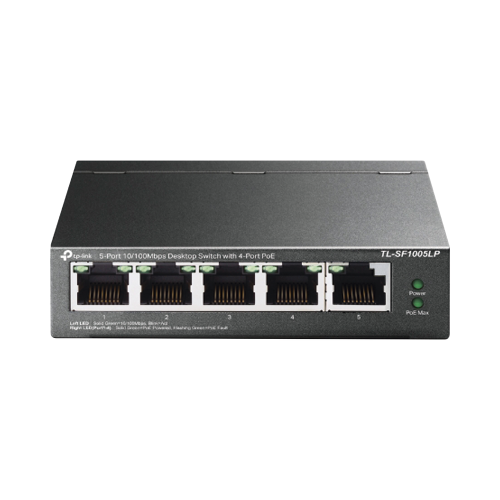 Switch PoE No Administrable de Escritorio