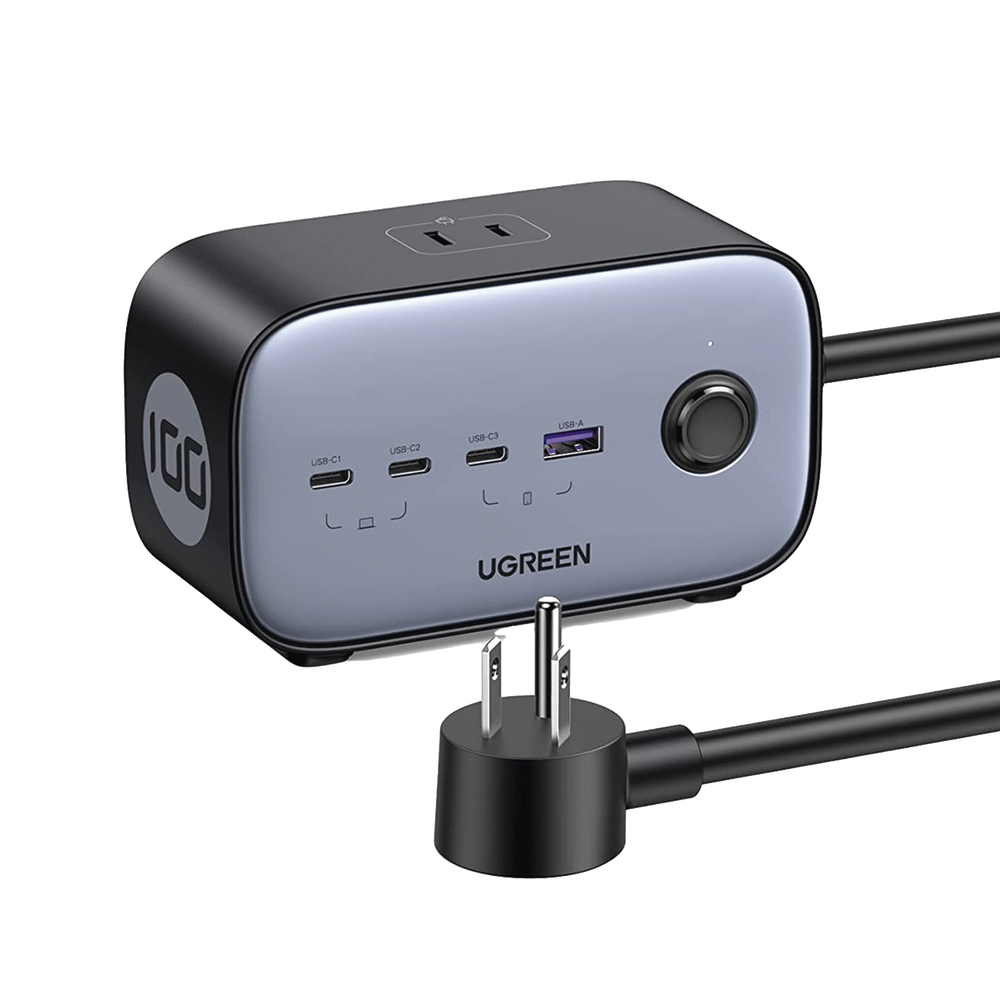 Cargador de Escritorio y Tomacorriente Múltiple